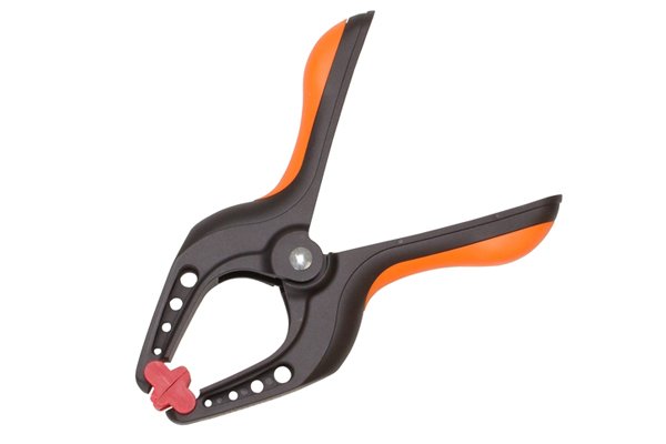 A spring clamp is a small but powerful tool