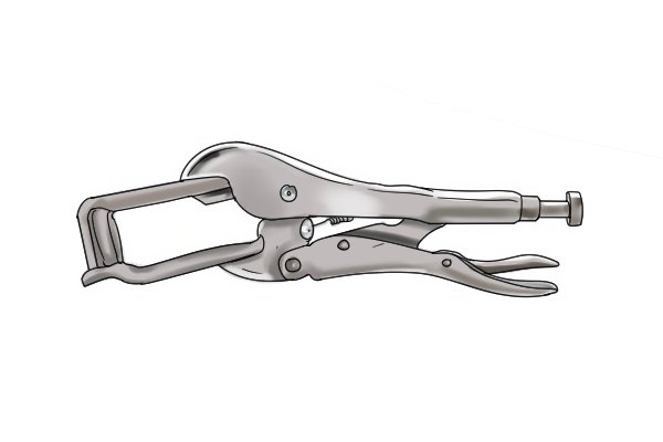 A welding locking clamp is specially designed for welding