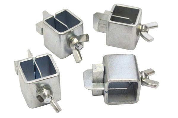 Butt welding clamps can be used to hold sheet metal
