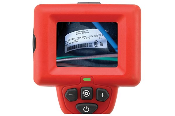 Inspection camera screen