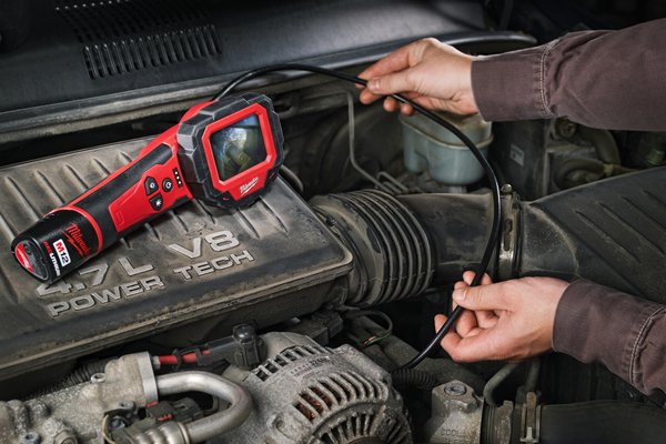 Inspection camera can function in the correct temperatures