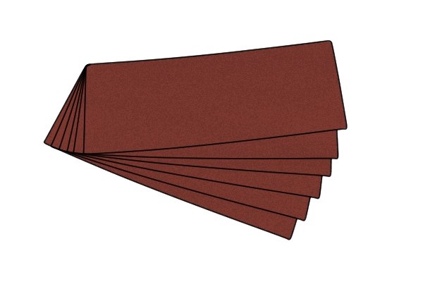 Most models of rectangular sander head will accept a 1/3 sheet