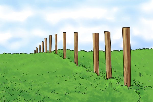 Fence posts How to use a post hole digger