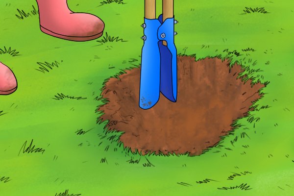 Start digging with your post hole digger