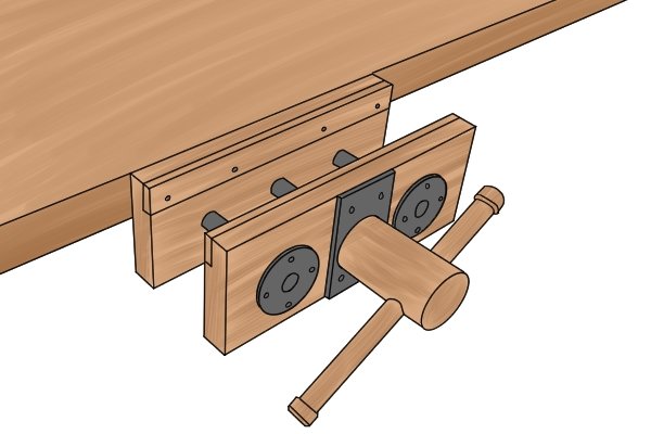 wooden vice