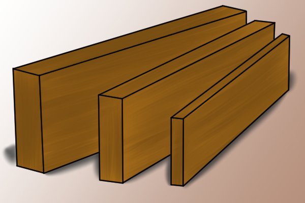 planks of wood