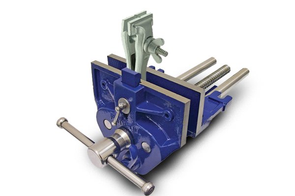 hand vice held in a engineer's vice