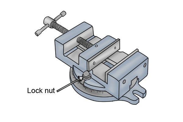 swivel base lock nut
