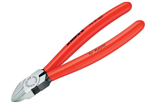 Vinyl handled diagonal side cutting pliers, cutters, nippers/