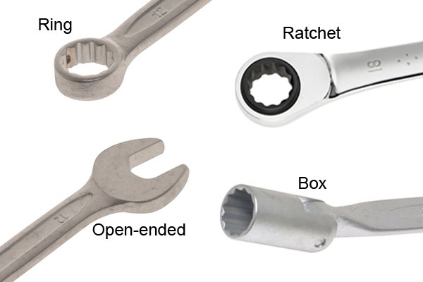 Podger spanners can have a ring, open-ended, ratchet or box profile head as well as the drift pin.