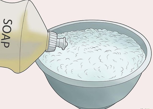 Wash the spanners after covering them in lemon, lime, vinegar, baking soda or salt.