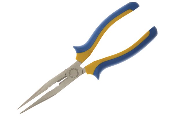 Long-nose pliers are an alternative to utility and control or service cabinet keys