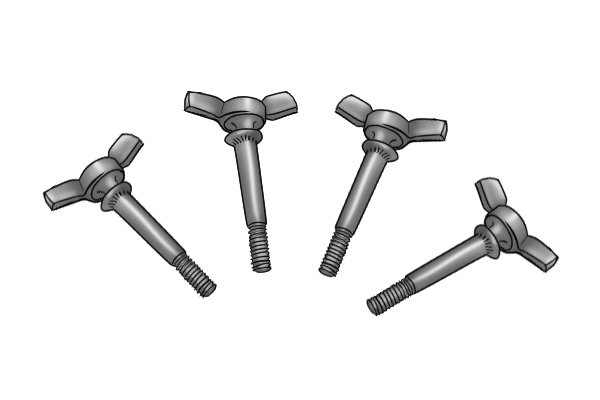 wing bolts, plasterers stilts, sky walkers, dura stilts parts tools guide DIY wonkee donkee