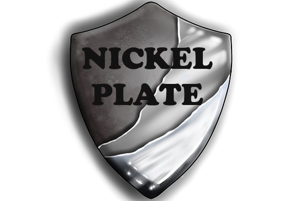 Nickel plated shield