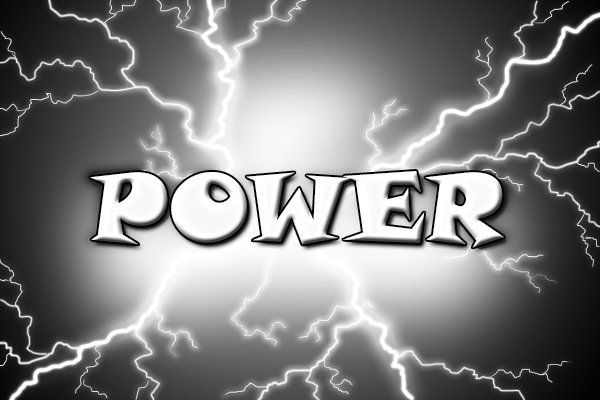 Power Power source sign