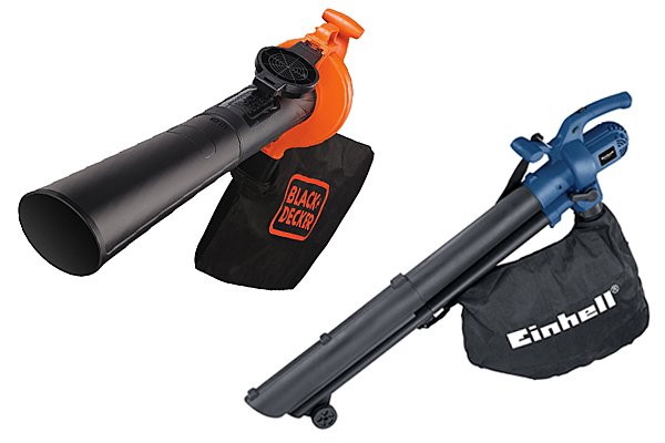 Two corded blower vacuums Two corded blower vacuums