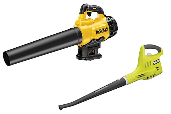 Two cordless blowers Two cordless blowers