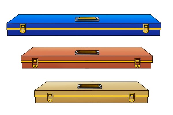 Storage and travel cases can be purchased to protect your engineers straight edge from damage 
