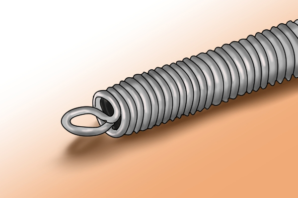 Spring steel is used to make springs as well as many other items