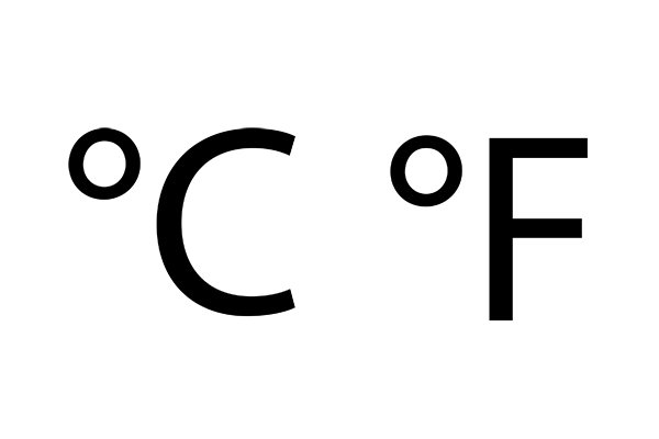 Celsius Fahrenheit Temperature 