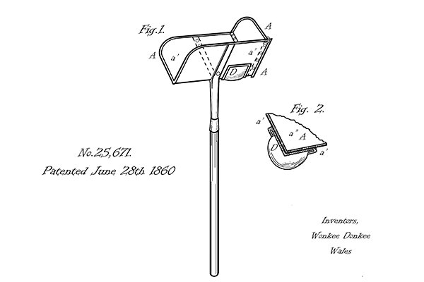 patent diagram of improved hod