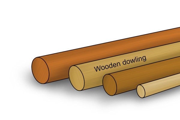 Wooden dowling