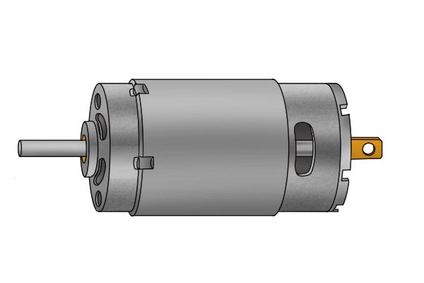 Cordless drill driver motor