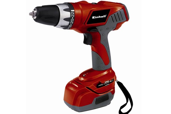 red cordless drill driver