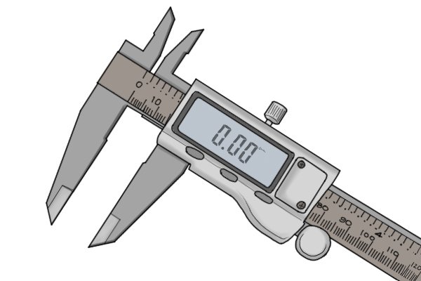 Can be zeroed at any point Electronic calipers can be zeroed at any point without the need for recalibration. The zero function allows the user to automatically calculate the difference between measurements. This saves them from having to work out the difference mentally or with a calculator.