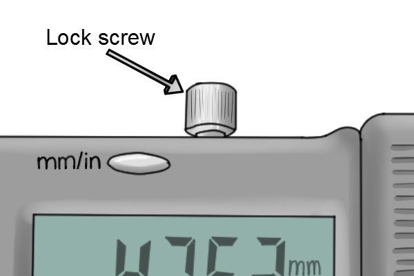 Measurements can easily be converted The units in which distances are measured can be instantly changed by pressing the mm/ inch button. Readings can also be converted after they have been taken. This improves the reliability of the measurements taken, as converting measurements mentally can sometimes lead to inaccuracies. 