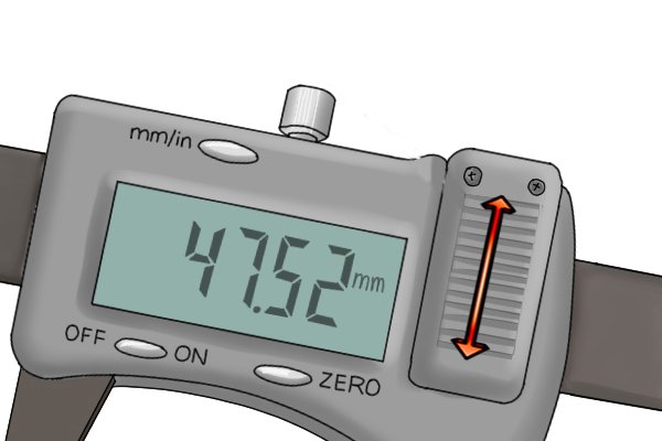 How do you replace the batteries of a digital caliper? - Wonkee Donkee Tools