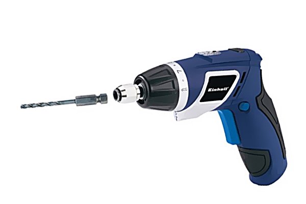 cordless screwdriver with drill bit