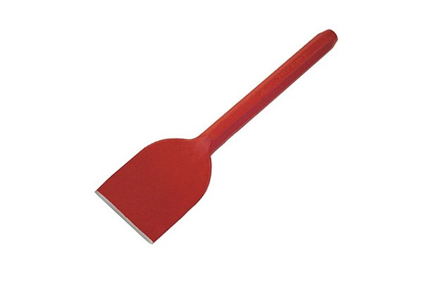 A red flooring chisel