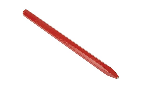 A red concrete (point) chisel