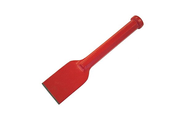 A red chasing chisel