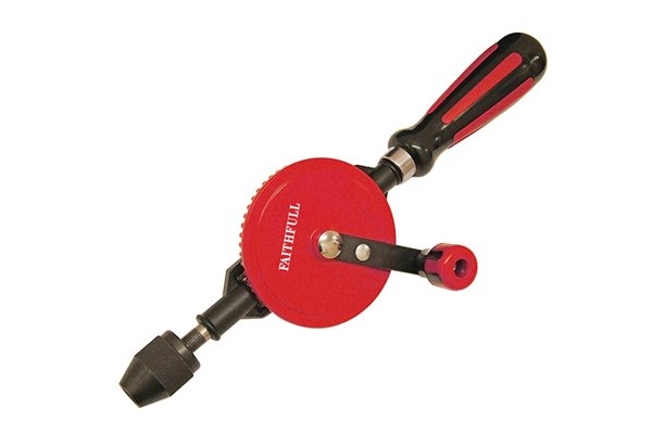 A hand drill which is not particularly accurate for dowelling