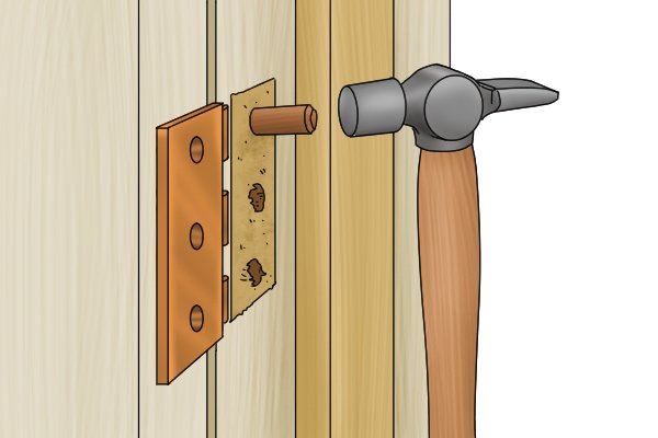 How To Fix Stripped Screw Hole In Wood Door Frame Peatix