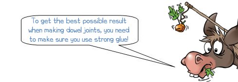 Wonkee Donkee recommends using strong glue