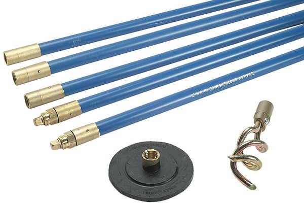 Wonkee Donkee 2 Tool Rod Set for sweeping chimneys and rodding drains