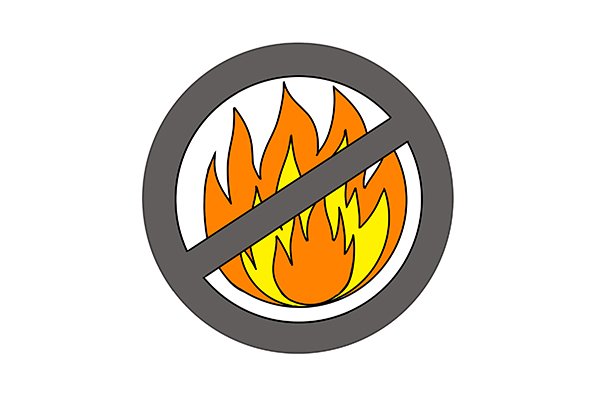 fire icon - fire resistance