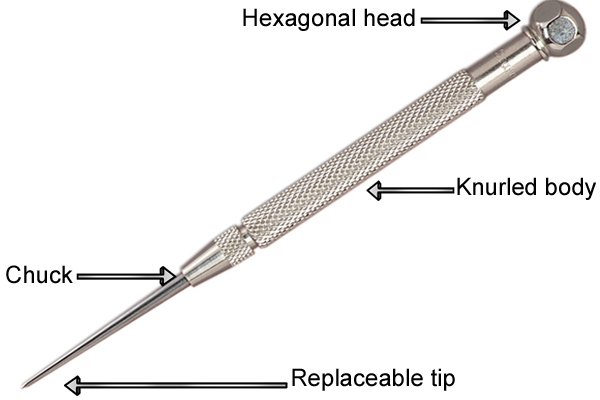 double ended metal scribe double ended metal scribe