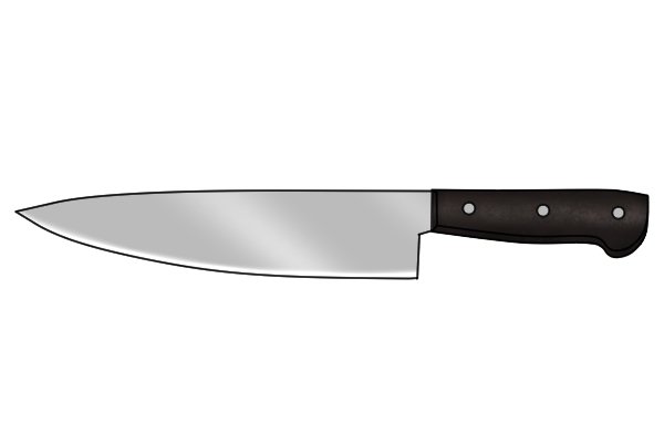 A kitchen knife which lends its name to knife files