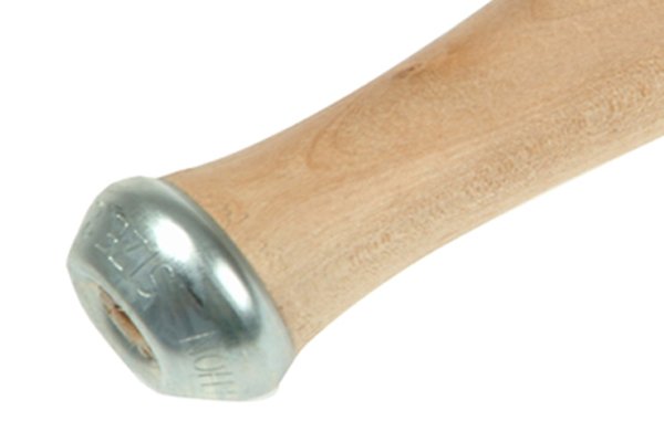Image to show that a ferrule is a metal band at the bottom of a wooden file handle