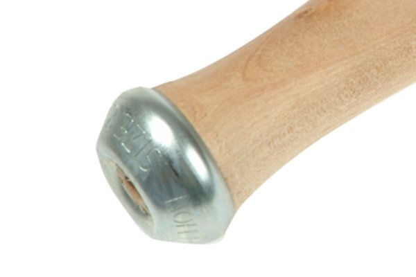 Image to show that a ferrule is a metal band at the bottom of a wooden file handle