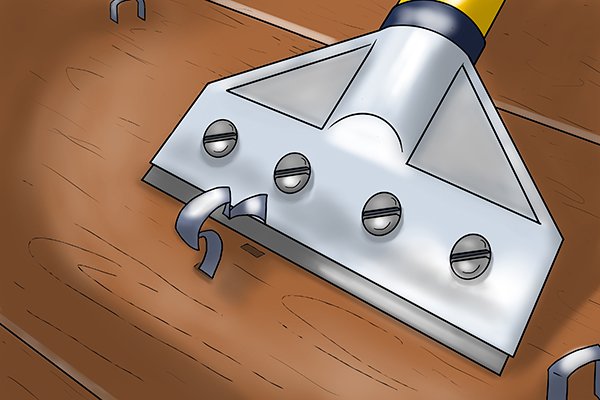 What is a floor scraper used for Wonkee Donkee Tools