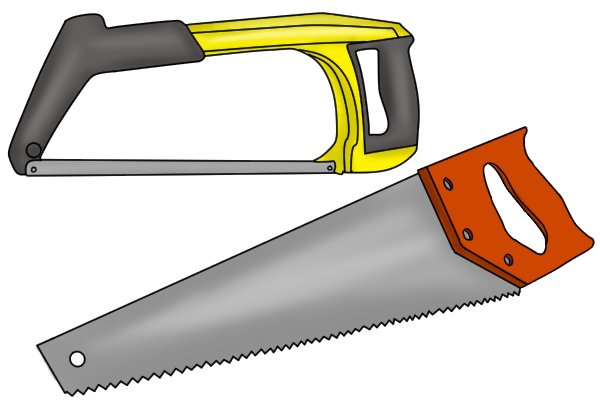 A plastic saw is ideal for cutting plastic thicker than 25mm