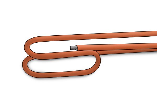 Image showing an immersion heater element coil