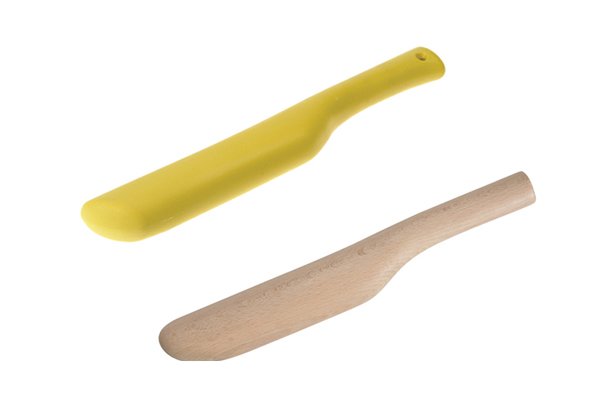 Wooden and plastic lead working tools