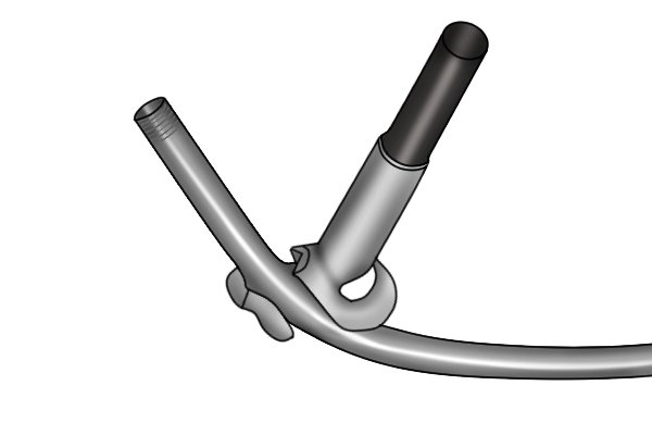 Hickey pipe bender used to bend small conduit piping