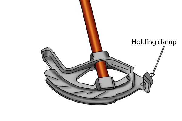 Holding clamp